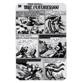 1940's The FUTUREMAN Comic Strip Flexible Magnet (Vertical)