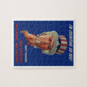 1940s waarschuwing van oom Sam Legpuzzel (Horizontaal)