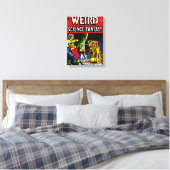 1940's WEIRD: Science ~ Fantasy Canvas Print (Insitu (Slaapkamer))