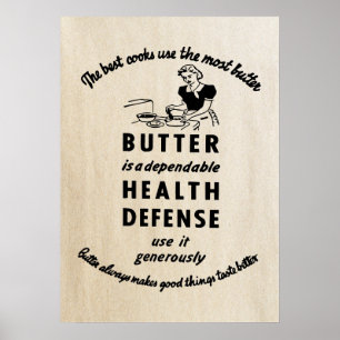 1941 boter en boterconcentraat poster