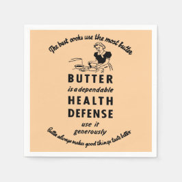 1941 boter en boterconcentraat servet