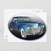 1941 LINCOLN CONTINENTAL #1 BRIEFKAART (Voorkant / Achterkant)
