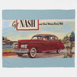 1941 Nash automobile & Fleece Deken