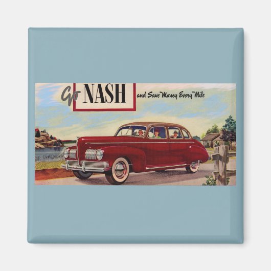 1941 Nash automobile & Magneet (Voorkant)