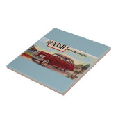 1941 Nash automobile & Tegeltje (Zijkant)