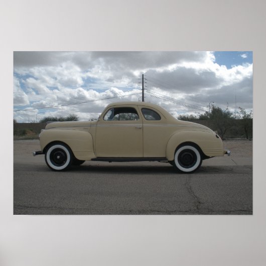 1941 Plymouth Business Coupe Poster (Voorkant)