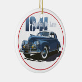 1941 Speciale DeLuxe Coupe Keramisch Ornament (Rechts)