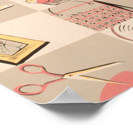 1941 Vijf en Dime Store Poster (Hoek)