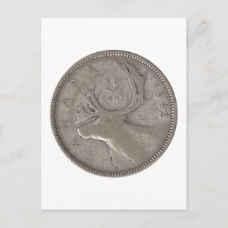 1942 Canadees kwartaal Briefkaart