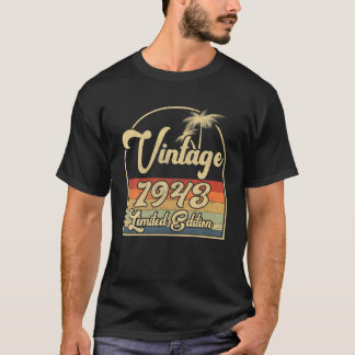 1943 79th Birthday Limited Edition 79 Year T-shirt