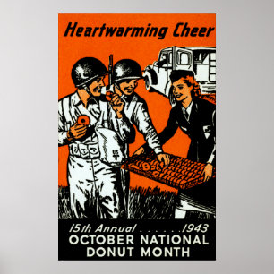 1943 Donut Poster