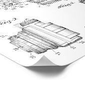 1943 kunsttekenafdrukken voor camera's poster (Hoek)