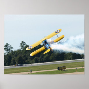 1943 Stock Stearman PT-17. Poster