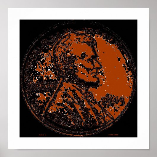 1943 Wheat Penny 4 Poster (Voorkant)