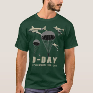 1944 Dag 2024 80ste Jubileum Normandië 4 T-shirt