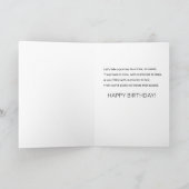 1944 L'Année De Votre Naissance Carte D'Anniversai (Intérieur)