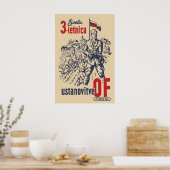 1944 Propaganda Poster Long live the Socialist (Cuisine)