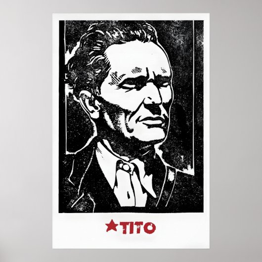 1944 underground partisan propaganda Poster (Voorkant)