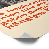 1945 Austrian Poster Free again! Independence (Coin)