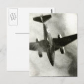 1945 Definitieve vlucht van ME-262 Briefkaart (Voorkant / Achterkant)