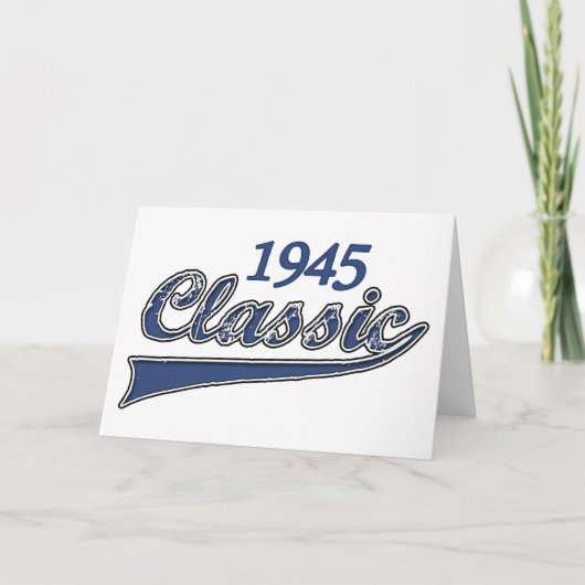 1945 Klassiek Kaart (Voorkant)