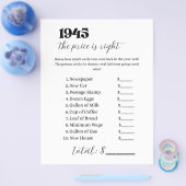 1945 Price is Right Game Flyer (Enkel)