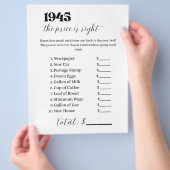 1945 Price is Right Game Flyer (Hand)