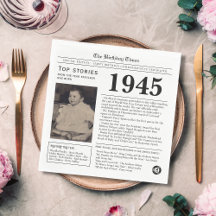 1945 Verjaardag Trivia