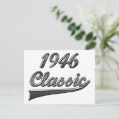 1946 Klassiek Briefkaart (Staand voorkant)