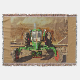  1946 Oliver 70 Cozy Throw Blanket Deken