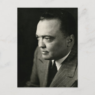 1947 FBI directeur J. Edgar Hoover Briefkaart