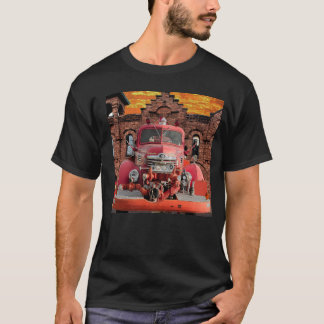 1947 International Fire Truck Design T-shirt