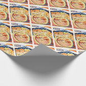 1947 Sicilië - reisposter eternal Spring Cadeaupapier (Hoek)