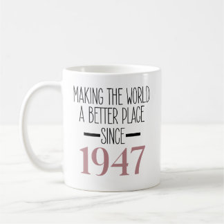 1947 Verjaardag 80 80ste Jaar Oude Vrouwen Oudoma Koffiemok