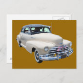 1948 Chevrolet Fleetmaster Antiek auto Briefkaart (Voorkant / Achterkant)