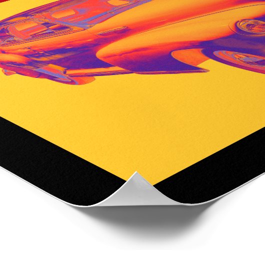 1948 Chevrolet Fleetmaster Antiek Car Pop Art Poster (Hoek)