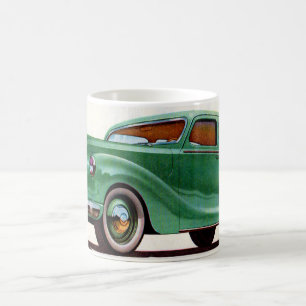 1948 groene Austin Devon Koffiemok