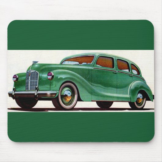 1948 groene Austin Devon Muismat (Voorkant)