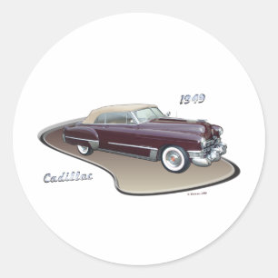 1949 CADILLAC RONDE STICKER