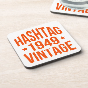1949 Hashtag Bier Onderzetter