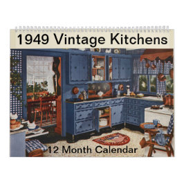 1949 Keukenhuis , 12 maanden Kalender