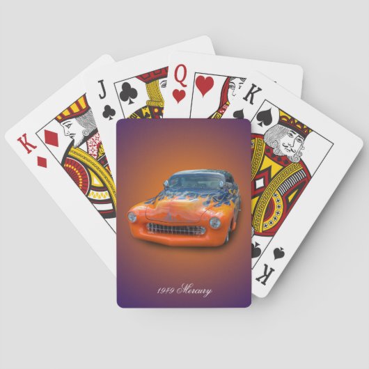 1949 MERCURY POKERKAARTEN (Achterkant)