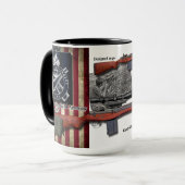 1949 Springfield M14 Precision Coffee-Mok Mok (Voorkant links)