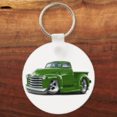 1950-52 Chevy Green Truck Sleutelhanger (Voorkant)