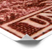 1950 Casey Jones Railroad Stamp Poster (Hoek)