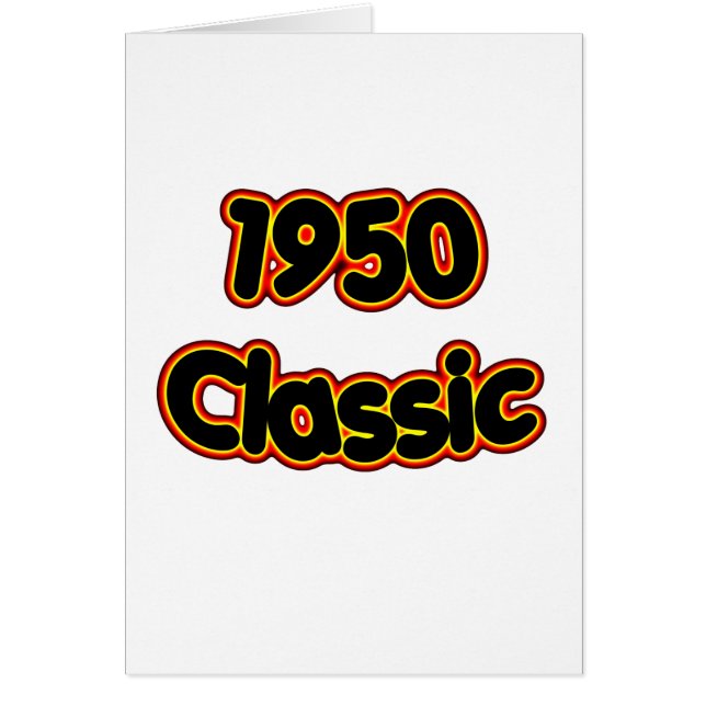 1950 Classic (Voorkant)