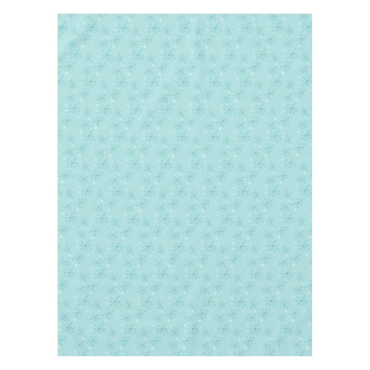 1950 Diner Blue Star Anniversaire Nappe - Retro (Devant)