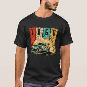 1950 drift-autowrak met drijvende kracht t-shirt