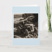 1950 Ferguson tractor Finland Verjaardagskaart Kaart (Voorkant)