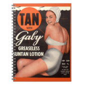 1950 Gaby Suntan Lotion and Notitieboek (Voorkant)